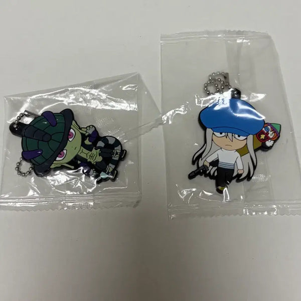 [BUNJANG] Hunter x Hunter Kaito & Meruem Rubber Strap Gacha Keychain Bundle Set / 일괄) 헌터헌터 카이토 메르엠 러버스트랩 가챠 키링