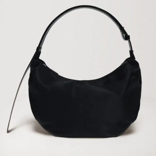 [BUNJANG] Nothing Written Nylon Hobo Bag / 낫띵리튼 호보백(나일론)