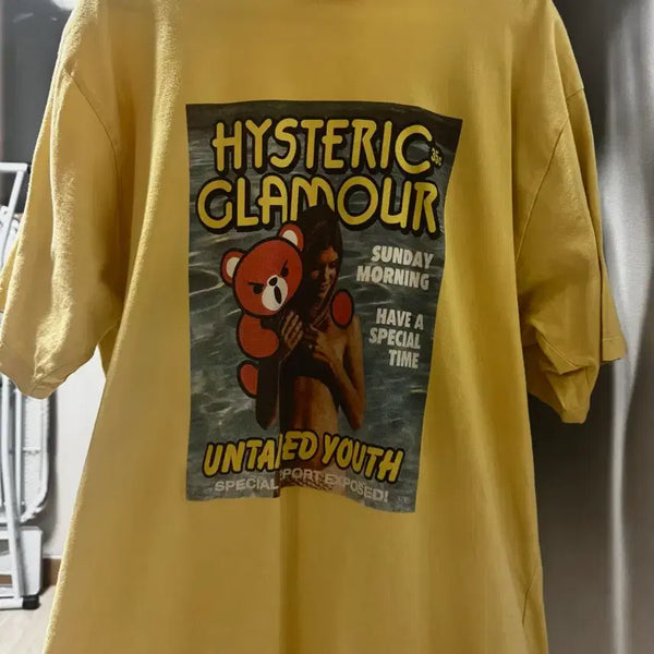 [BUNJANG] Hysteric Glamour Short Sleeve T-Shirt XL / 히스테릭 글래머 반팔 티셔츠 XL