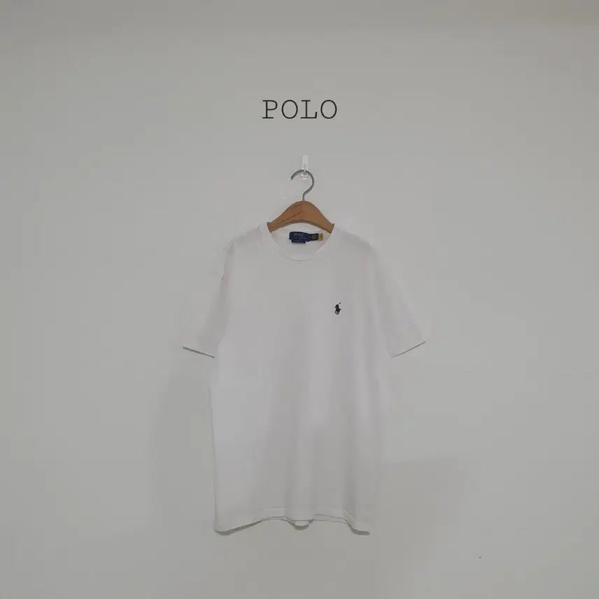 [BUNJANG] Polo Ralph Lauren Short Sleeve T-Shirt - White (M) / No.26072603 큐알 폴로 랄프로렌 반팔 티셔츠 화이트