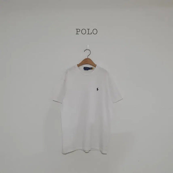 [BUNJANG] Polo Ralph Lauren Short Sleeve T-Shirt - White (M) / No.26072603 큐알 폴로 랄프로렌 반팔 티셔츠 화이트