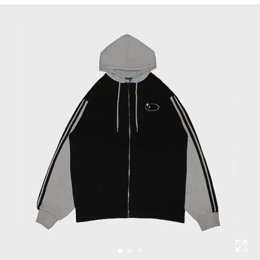 [BUNJANG] Cross Dressly Hooded Zip-up / 크로스드레슬리 후드집업