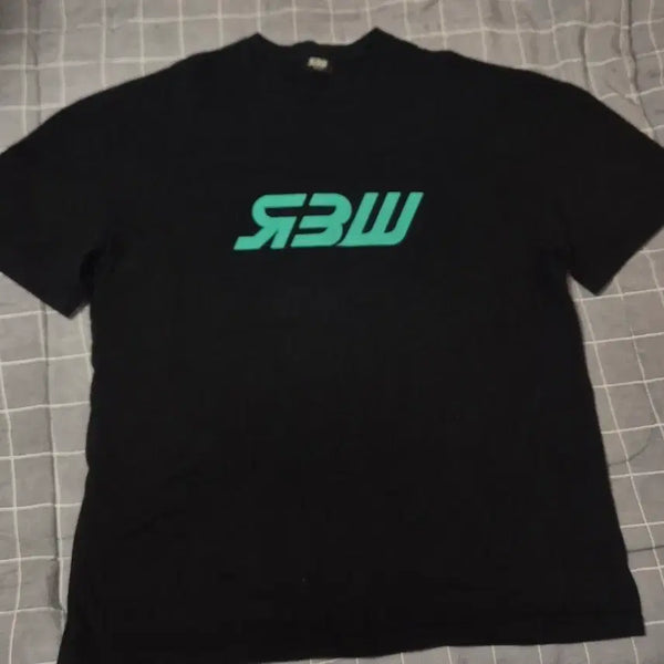 [BUNJANG] RBW Logo Short Sleeve T-Shirt Black (L) / RBW 반팔티 블랙(L)