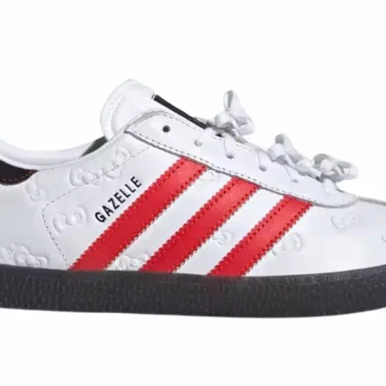 [BUNJANG] Adidas x Hello Kitty Gazelle Cloud White Red IH9953 / 아디다스 x 헬로키티 가젤 클라우드 화이트 레드 IH9953