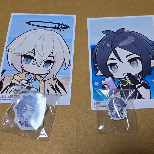 [BUNJANG] Arknights Collaboration Cafe Special Set 1 (Lappland, Executor) / 명일방주 콜라보 카페 특전 세트 1 (좌락, 이그제큐터)