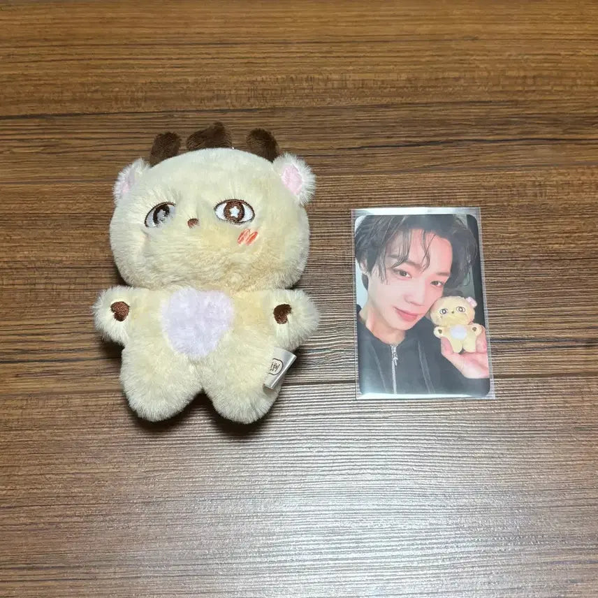 [BUNJANG] Park Jihoon 'Sosimi' Doll Soundwave Photocard Set / 박지훈 소심이 인형 사운드웨이브 포카 포토카드 굿즈 세트