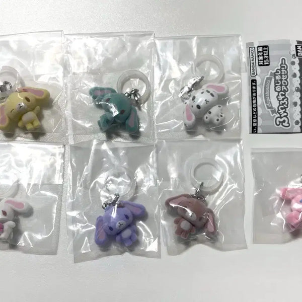 [BUNJANG] Sanrio Sugarbunnies Fuwa Fuwa Seal Set (7 Types) Sealed Bundle / 산리오 슈가바니즈 후와후와 메지루시 7종 사진 구성 미개봉 일괄 양도 민트우사 쿠로우사 부치우사 시로우사