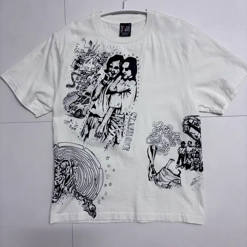 [BUNJANG] Soji Art Graphic T-Shirt / soji art 밴드티