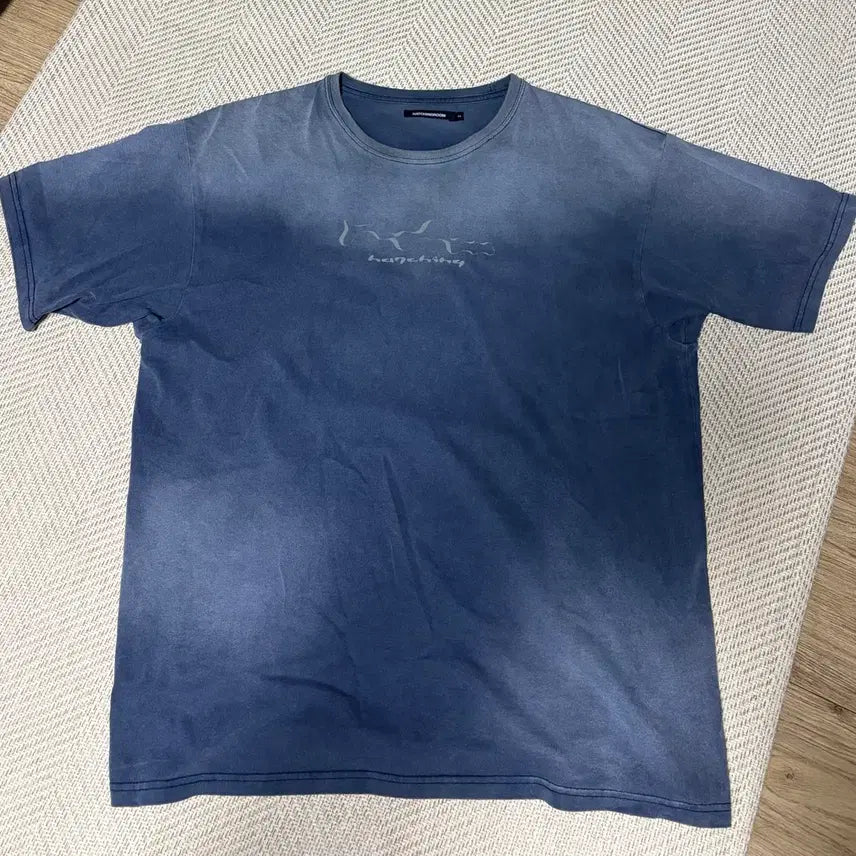 [BUNJANG] Hatching Room Room Tee Blue T-Shirt / 해칭룸 반팔티 Room Tee Blue