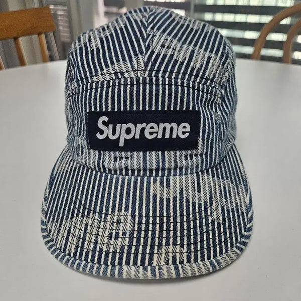 [BUNJANG] Supreme 24SS Denim Camp Cap / 24ss 슈프림 데님 캠프캡