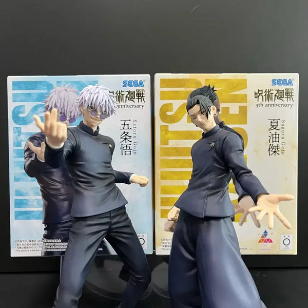 [BUNJANG] Jujutsu Kaisen Gojo Satoru & Geto Suguru Figure Bundle (SEGA 5th Anniversary) / 개봉품 주술회전 고죠 피규어 게토 피규어 고죠게토 피규어