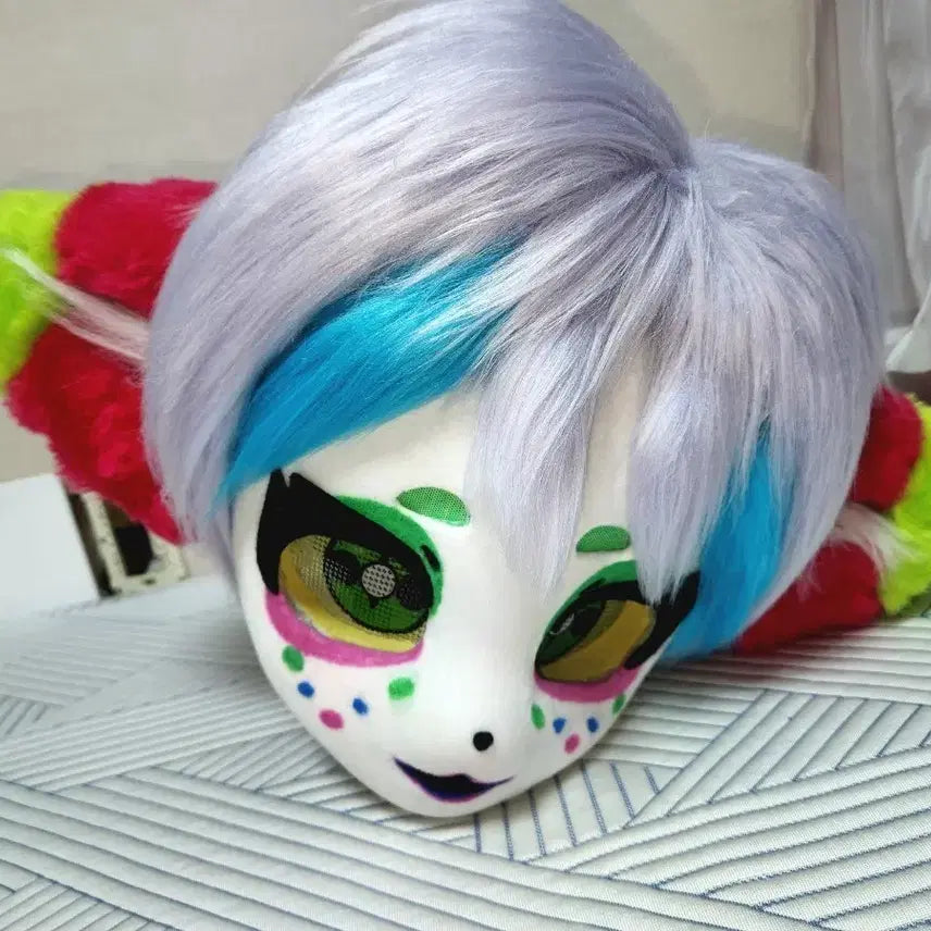 [BUNJANG] Fursuit Head Bundle Set with Extras / 퍼슈트 일괄 판매(덤도 드립니다, 급전으로 5만원 내림)