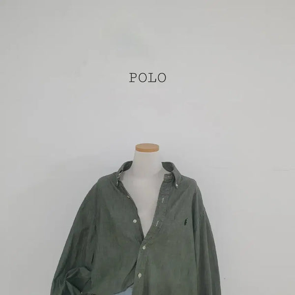 [BUNJANG] Polo Ralph Lauren Khaki Shirt XL / No.26072611 폴로 랄프로렌 카키셔츠