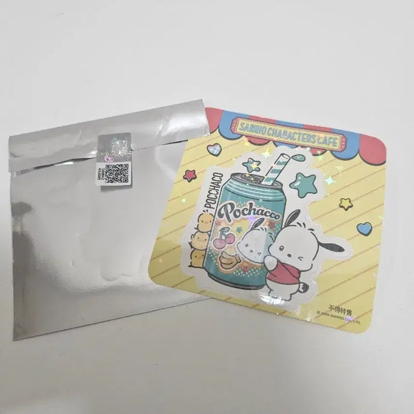 [BUNJANG] Sanrio Pochacco Limited Edition Sticker / 산리오 캐릭터 카페 한정 스티커 포챠코