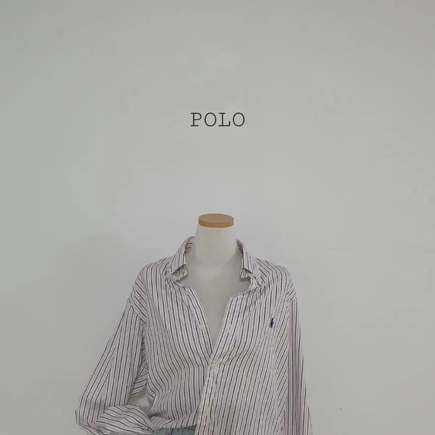 [BUNJANG] Polo Ralph Lauren Striped Shirt / No.26072612 폴로 랄프로렌 스트라이프 셔츠