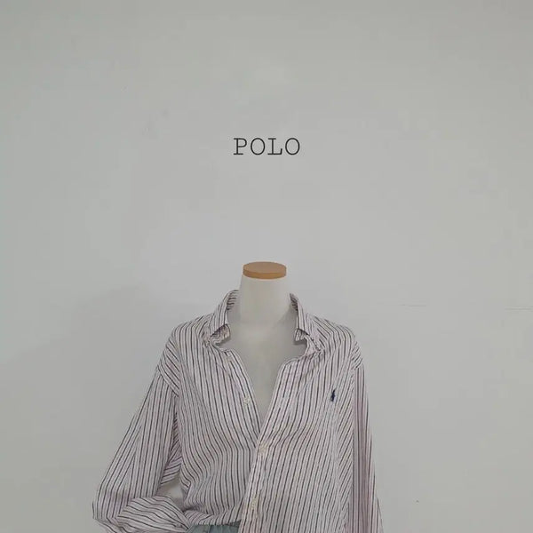 [BUNJANG] Polo Ralph Lauren Striped Shirt / No.26072612 폴로 랄프로렌 스트라이프 셔츠