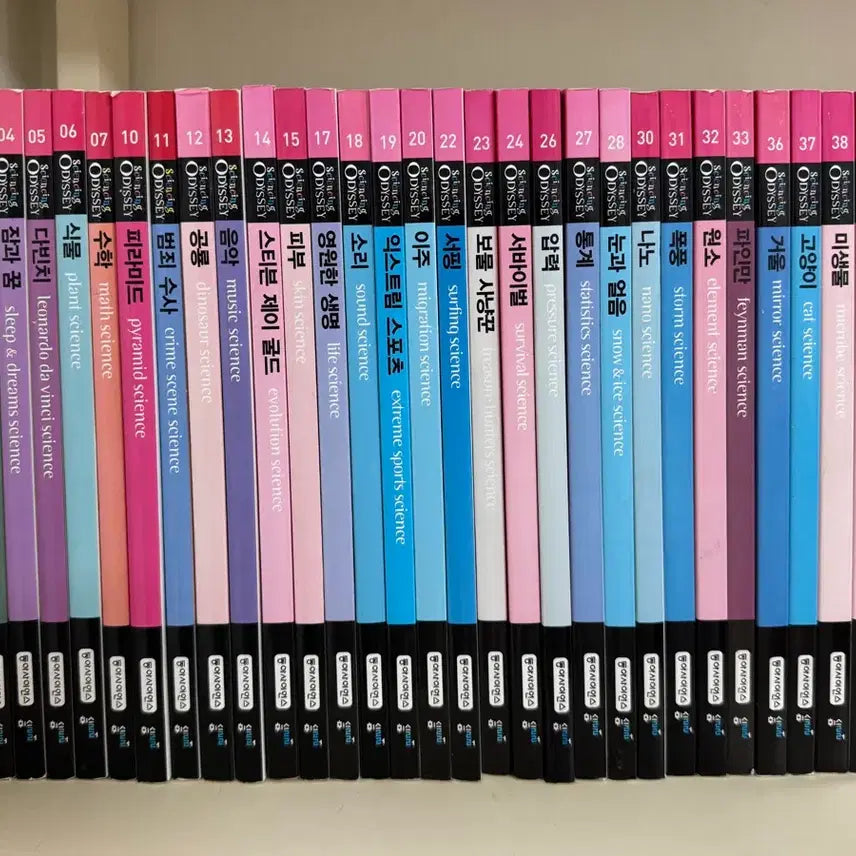 [BUNJANG] Sciencing Odyssey Complete Set (31 Volumes) / <사이언싱 오디세이> 새 책 31권