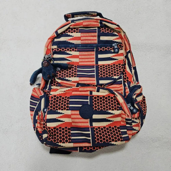[BUNJANG] Kipling Africa Pattern Backpack / 키플링 아프리카 패턴 백팩 급처