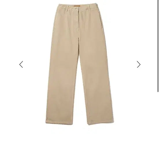 [BUNJANG] LE17SEPTEMBRE Essential Straight Denim Beige / LE17SEPTEMBRE 에센셜 스트레이트 데님 베이지