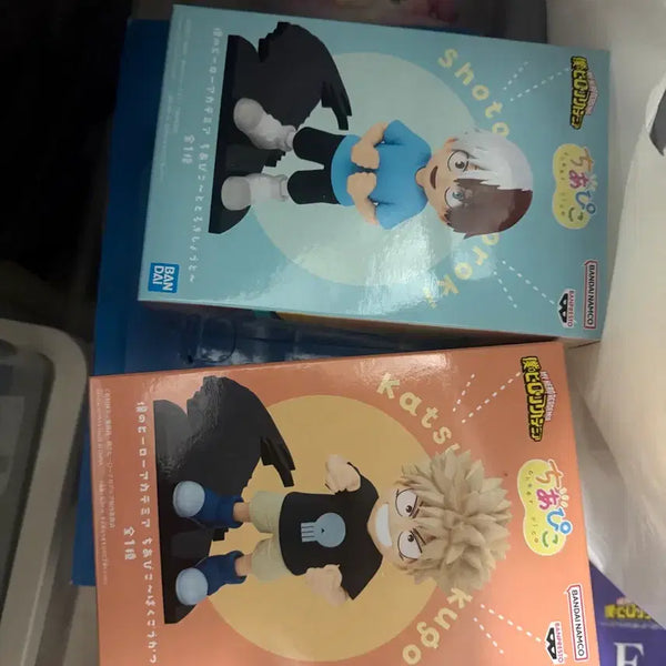 [BUNJANG] Chibi Art Collection Bakugo & Todoroki Bundle Set (Sealed) / 미개봉)치아피코 바쿠고 쇼토 일괄