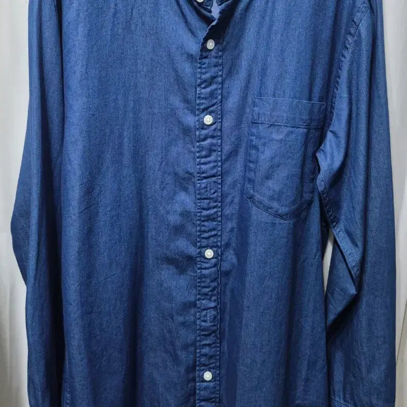 [BUNJANG] Uniqlo Men's Denim Shirt / 유니클로 데님 셔츠 남성용