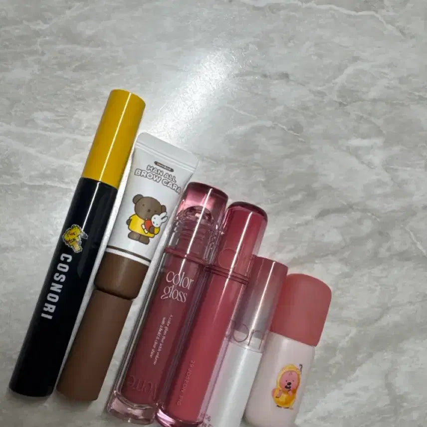 [BUNJANG] Cosnori Lash Tinting Serum, Rom&nd Eyebrow Mascara, Too Cool For School Gloss, Rom&nd Juicy Lasting Tint, Rom&nd Melting Balm, Colorgram Tint Bundle Set / 화장품 일괄판매