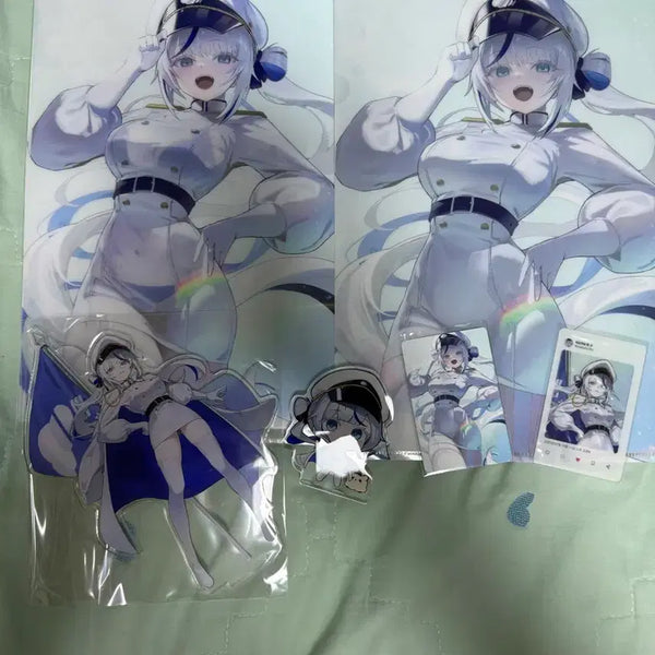 [BUNJANG] Stellive Rin Unofficial Goods Set (Acrylic Stand, Poster, Clear File) / 스텔라이브 린 비공식 굿즈 세트 (아크릴 스탠드, 포스터, 클리어파일 등)
