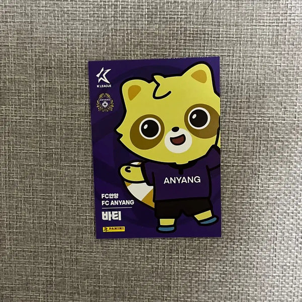 [BUNJANG] FC Anyang "Bati" Mascot 2025 K League Panini Trading Card / K리그 2025 파니니 카드 FC안양 바티