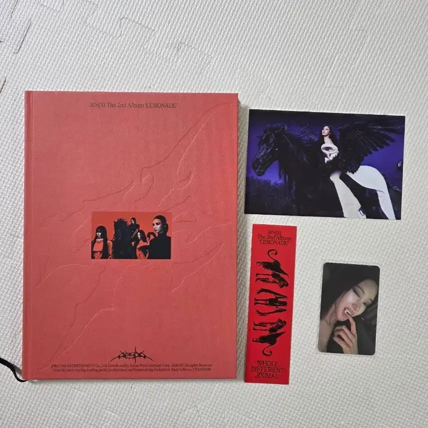 [BUNJANG] Aespa Lemonade WDA Version Album / 에스파 레모네이드 WDA 버전 앨범