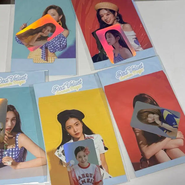[BUNJANG] Red Velvet Hologram Photocard Set / 레드벨벳 홀로그램 포토카드 세트