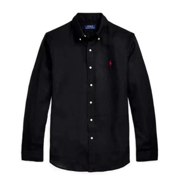 [BUNJANG] Polo Ralph Lauren Men's Classic Fit Linen Shirt / 폴로 랄프 로렌 남성 클래식핏 리넨 셔츠
