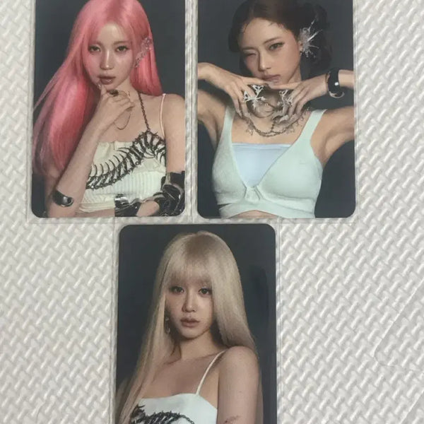 [BUNJANG] BABYMONSTER Dance KETAPO Photocard 3 Types Bundle Set / 베이비몬스터 춤 케타포 특전 포토카드 3종 일괄