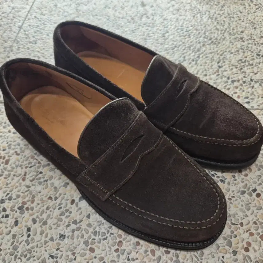[BUNJANG] United Arrows Suede Loafers Size 39.5 / 유나이티드 애로우즈 스웨이드 로퍼