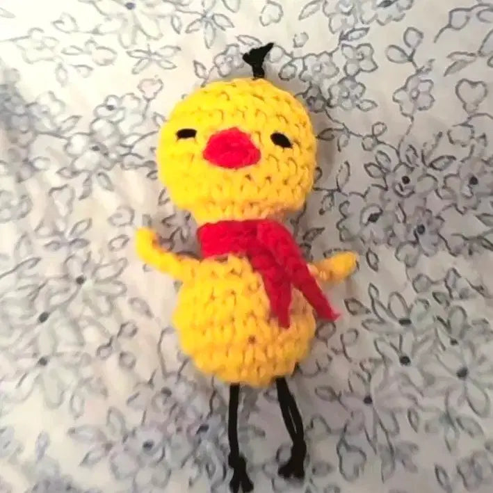 [BUNJANG] Handmade Duck Keyring or Plushie / 허당오리 뜨개 키링 or 인형