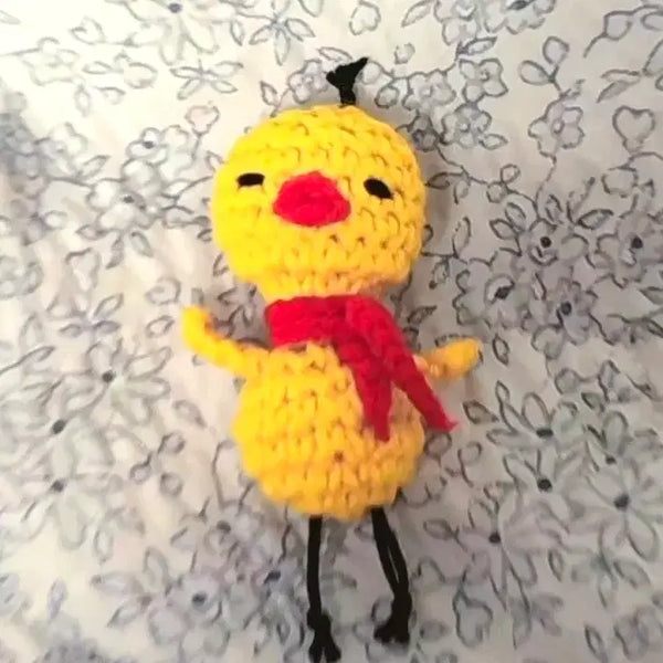 [BUNJANG] Handmade Duck Keyring or Plushie / 허당오리 뜨개 키링 or 인형