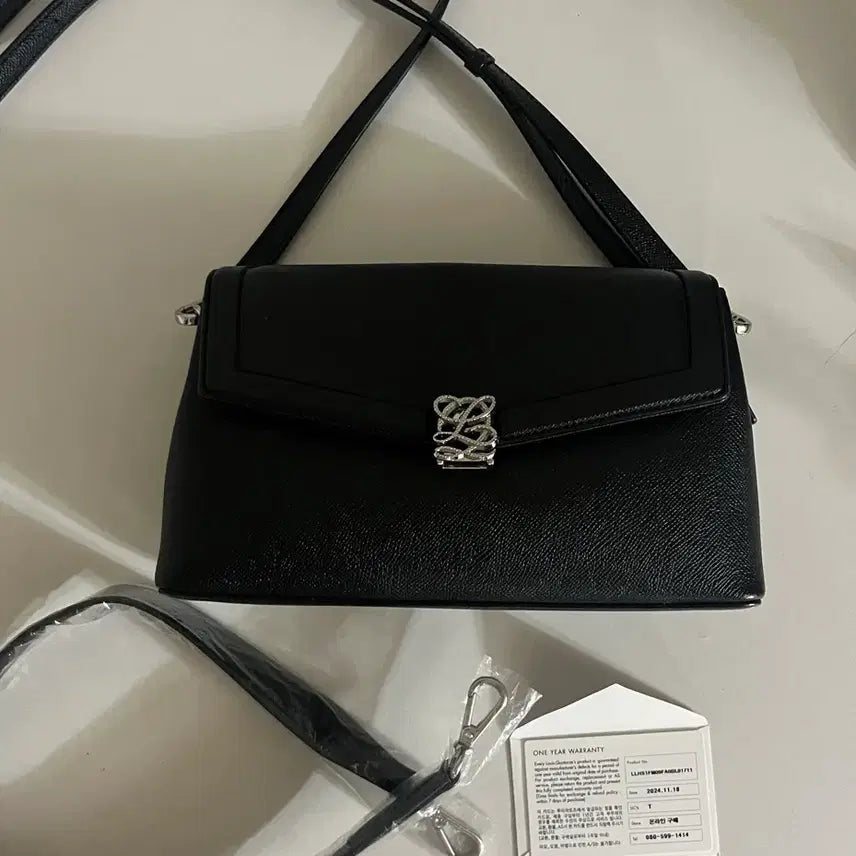 [BUNJANG] Louis Quatorze Women's Shoulder Bag Black / 루이까또즈 여성 숄더백 블랙 판매합니다