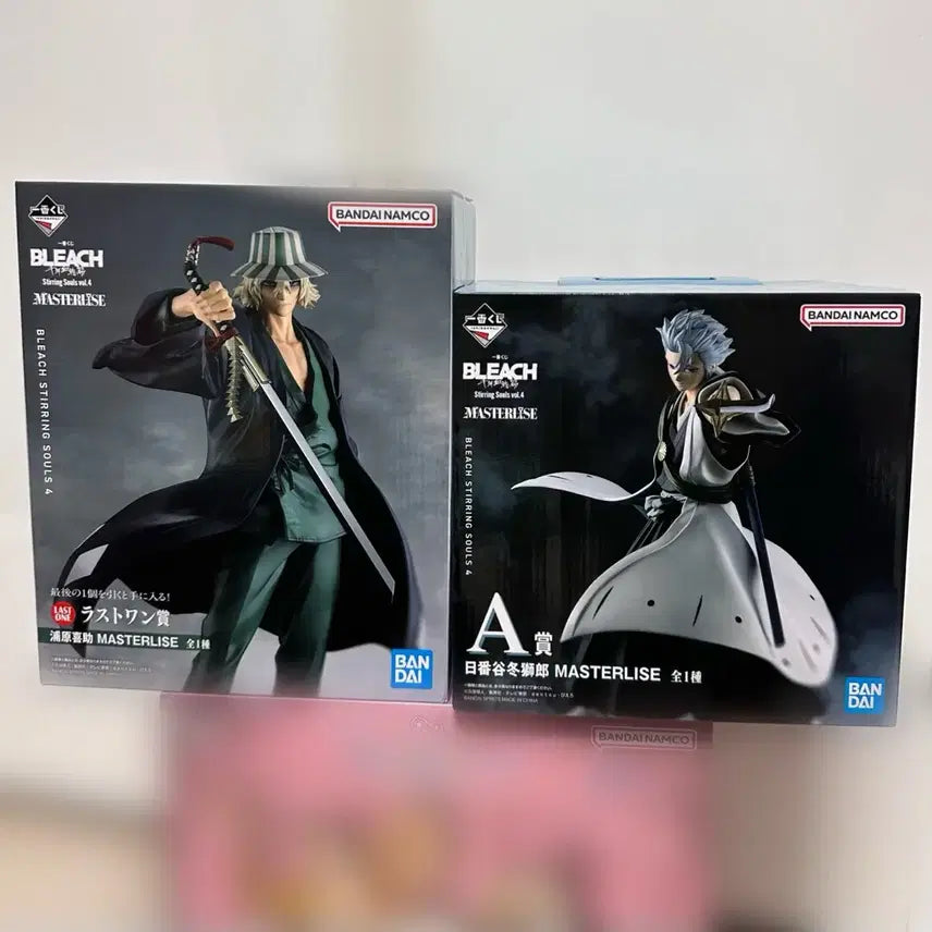 [BUNJANG] Bleach Ichiban Kuji Kisuke Urahara & Toshirō Hitsugaya A Prize Figure Set (Last One Prize Included) / 블리치 제일복권 이치방쿠지 우라하라 키스케 라스트원 히츠가야 토시로 A상 피규어 미개봉 일괄