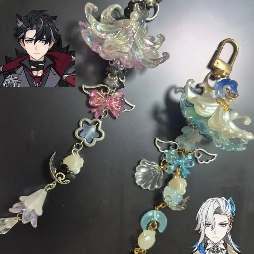 [BUNJANG] Beads Keyring / Bookmark (Type B, Fixed Price) / 비즈키링/책갈피 오마카세 고정틀 B타입 (수수료 포함)