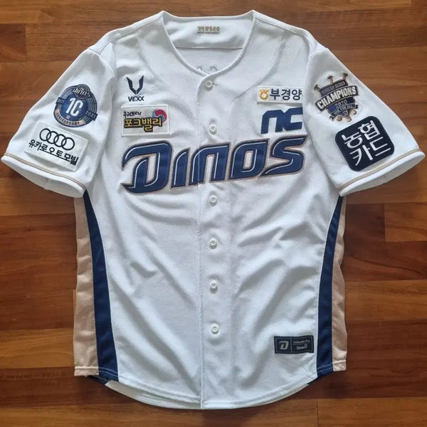 [BUNJANG] NC Dinos 2021 Authentic Uniform - Gu Chang-mo Jersey with Championship & 10th Anniversary Patches / NC 다이노스 유니폼 정가 판매