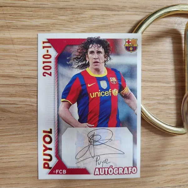 [BUNJANG] 2010-11 Panini Barcelona Carles Puyol Printing Autograph Soccer Card / 2010-11파니니 바르셀로나 푸욜 프린팅인쇄싸인 스티커 축구카드