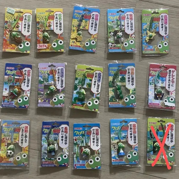 [BUNJANG] Keroro Generations Classic Strap Bundle / 케로로 고전 스트랩 일괄 판매