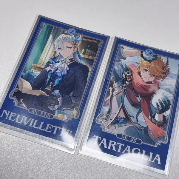 [BUNJANG] Genshin Impact Hoyoland Photocard Set - Neuvillette & Tartaglia / 원신 2025 호요랜드 포토카드 느비예트 타르탈리아 세트