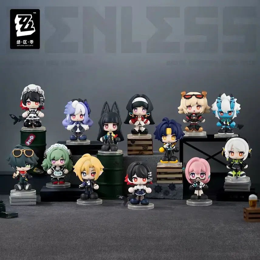 [BUNJANG] Zenless Zone Zero Tiny Agent Figures (Bernice, Ellen Jo, Miyabi, Soukakku, Lighter, Corin, Vivian, Astra, Hugo, Envy, Yanagi, Harumasa) / 젠레스 존 제로 젠존제 타이니 에이전트 버니스 엘렌 조 미야비 소우카쿠 라이터 코린 비비안 아스트라 휴고 엔비 야나기 하루마사 피규어