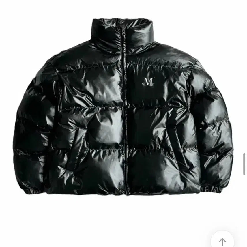[BUNJANG] Museuntech Short Padded Jacket Glossy Black / 무센트 숏패딩 글로시블랙 판매