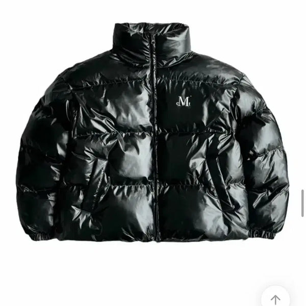 [BUNJANG] Museuntech Short Padded Jacket Glossy Black / 무센트 숏패딩 글로시블랙 판매