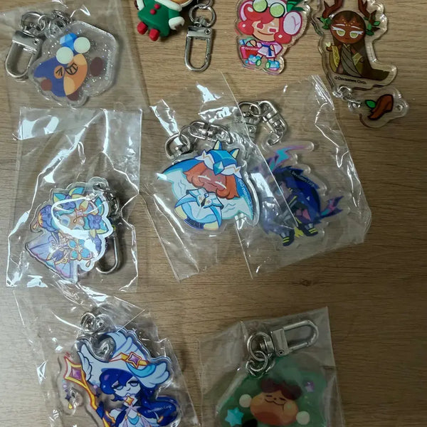 [BUNJANG] Cookie Run Limited Edition Keychain Set / [급처] 쿠키런 한정판 키링 세트