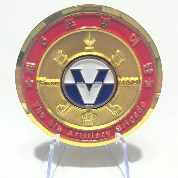 [BUNJANG] 5th Artillery Brigade Commemorative Coin / 5포병여단(부대코인 기념코인)