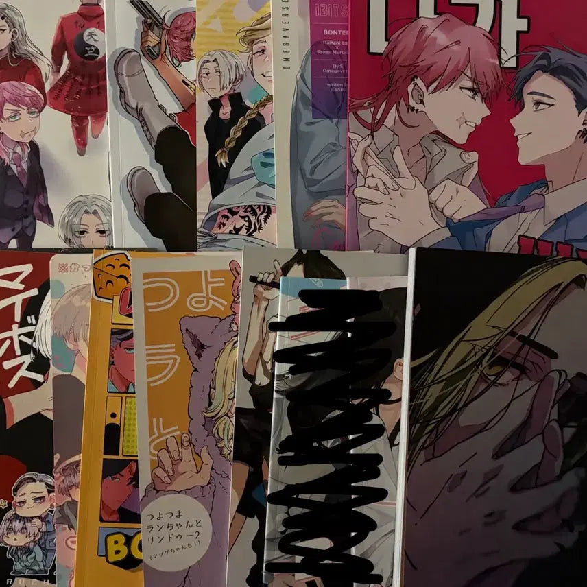 [BUNJANG] Tokyo Revengers Doujinshi Bundle Set / 도리벤 도쿄리벤저스 동인지 회지 비공굿 일괄 판매 범천 등 일괄
