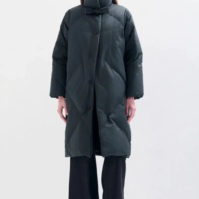 [BUNJANG] Lanvin Collection Goose Down Padded Coat Dark Green Size 66 / 랑방 컬렉션 구스패딩 (새상품)
