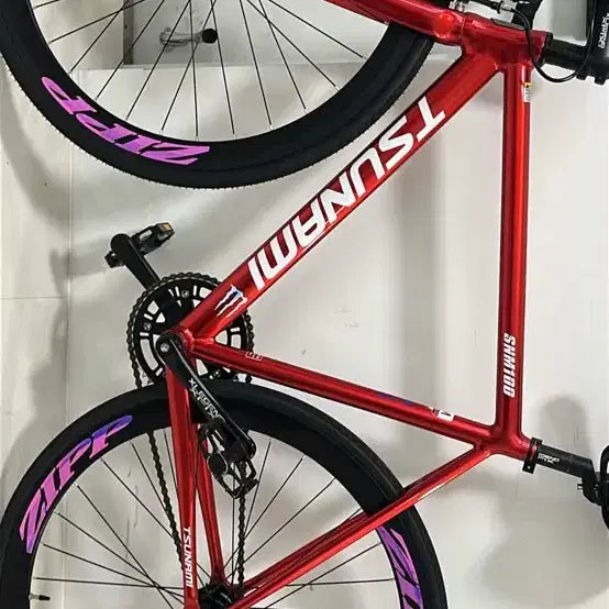 [BUNJANG] Tsunami Red Wine Road Bicycle / 쓰나미 레드와인 올순정